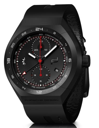 Replica Porsche Design 4046901568047 MONOBLOC ACTUATOR 24H-CHRONOTIMER BLACK RUBBERwatch